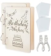 SUPERDANT 2 Pack Birthday Greeting Card Organizer Birthday Cake Gift Card Holder Cards Keeper Sto...