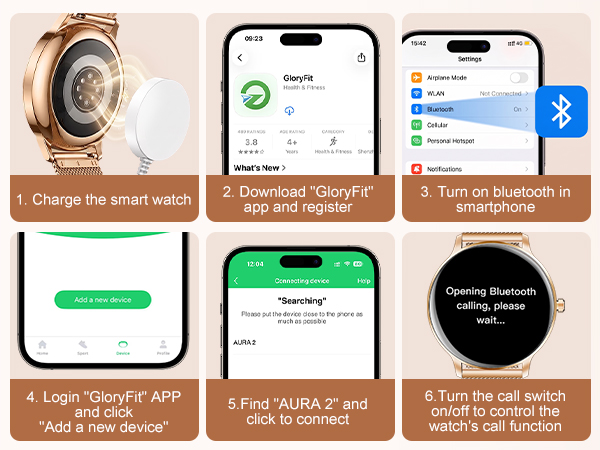 How do I connect the smartwatch?