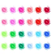Krijuess 24 Pcs Juggling Scarves for Kids Play, 12 Colors Play Silks for Toddlers and Kids,Silk S...
