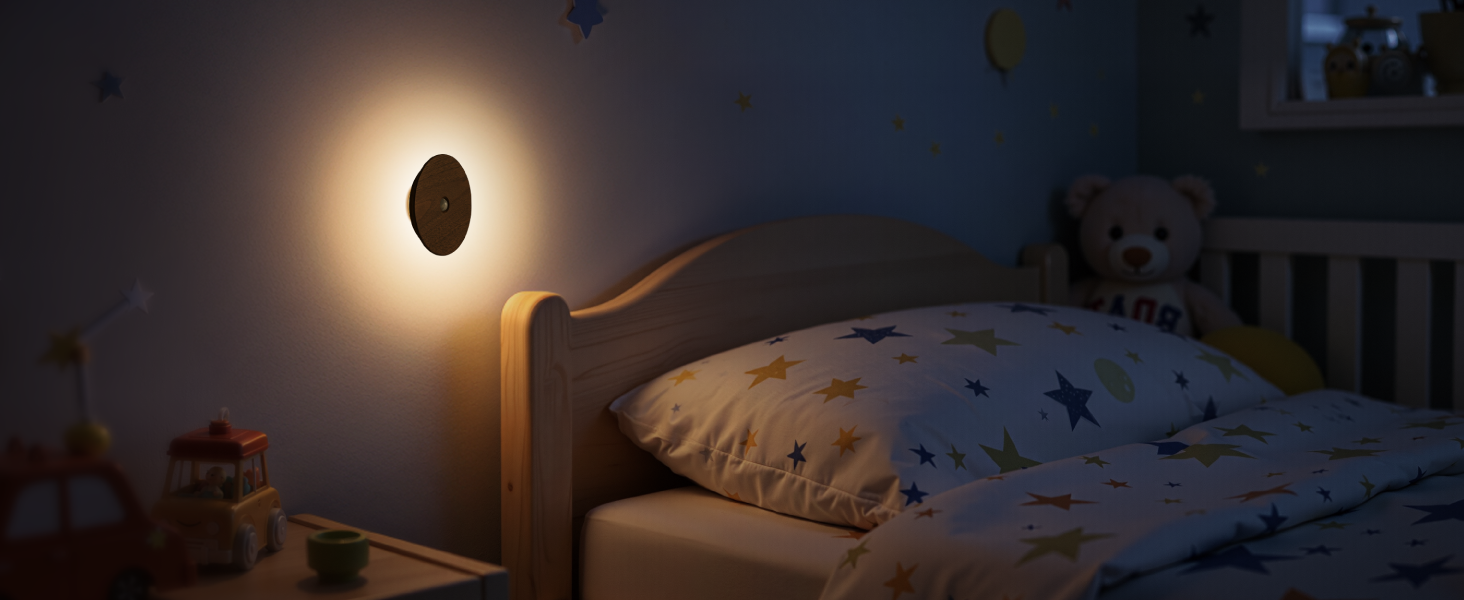 motion sensor night light for kids room