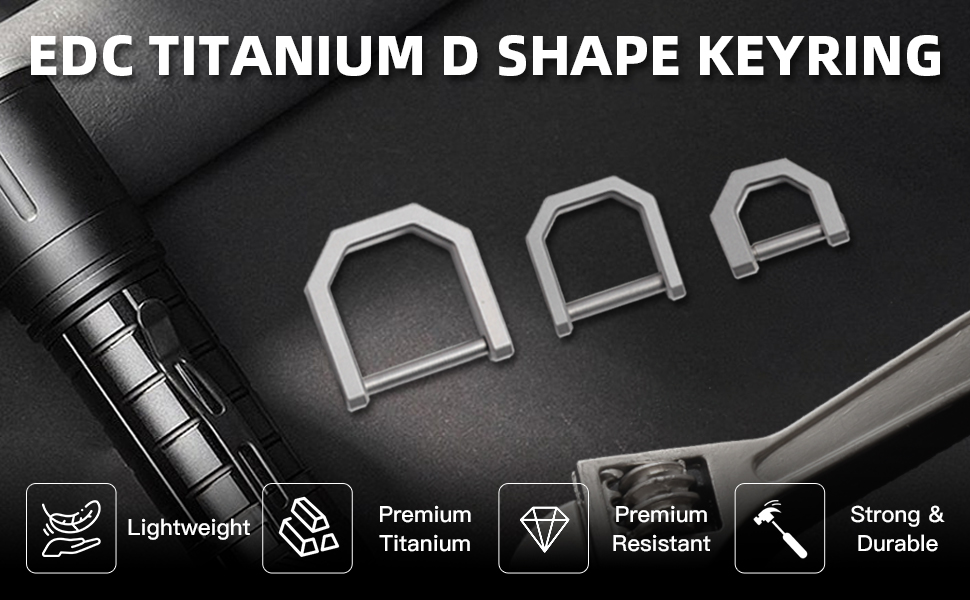 D titanium ring