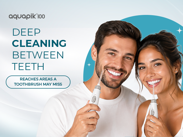 DEEP CLEANING BETWEEN TEETH