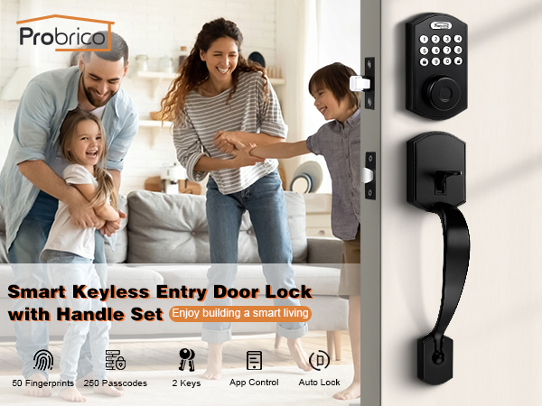 keyless handle set