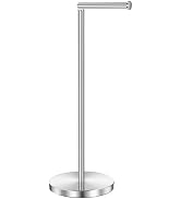 DAWNER 26" Toilet Paper Holder Free Standing, Stainless Steel Rust-Resistant Toilet Paper Stand w...