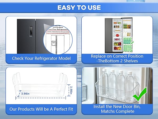 240323002 Refrigerator Door Bin Shelf