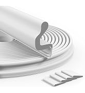 Bantie 20FT Kerf Weather Stripping Door Seal Soundproof Weather Strips Seal Strip for Door Frame ...