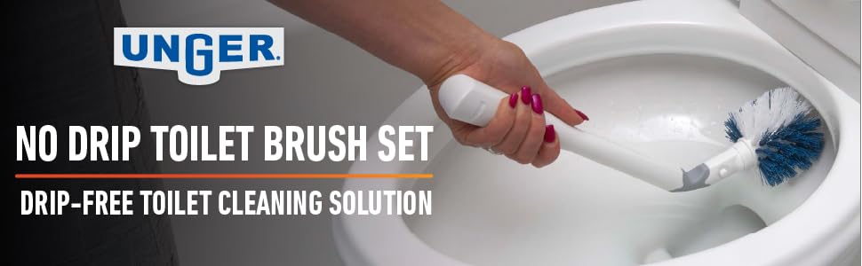 No Drip Toilet Brush Set