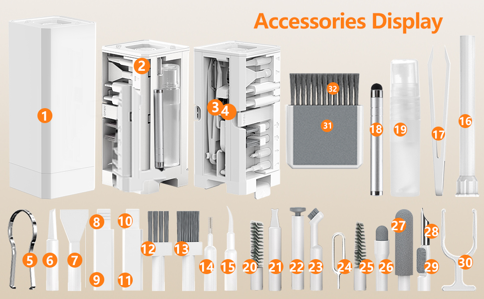 32-in-1 multifunctional cleaning kit-1