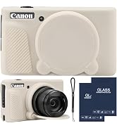 SZHSYJY Camera Case for Canon PowerShot SX740/ SX730 Digital Camera,SX740 HS Case, Soft Silicone ...