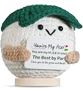 OASSIE Fathers Day Birthday Gifts for Men - Emotional Support Crochet Golf Balls for Men - Father...