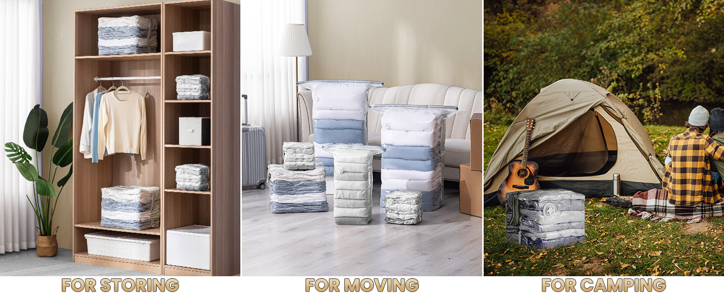 combo vacuum storage bags