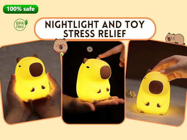 Capybara Night Light