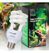 UVB Reptile Light UVA UVB Bulb, 5.0 13W UVB Light for Reptiles, UVA UVB Reptile Light Bulbs Repti...