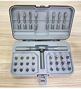 24-in-1 Magnetic Screwdriver Set, Upgraded Multifunction Ratchet Screwdriver Tool with Removable ...