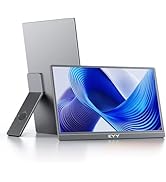 KYY Portable Monitor for Laptop,15.6'' Computer Screen Extender 1080P USB-C HDMI Laptop Display B...
