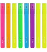 YISAN Highlighters Assorted Colores,Soft Tip Highlighters No Bleed,Journal Pens 70955