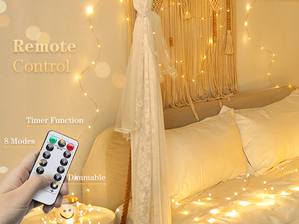 fairy lights battery operated with remote