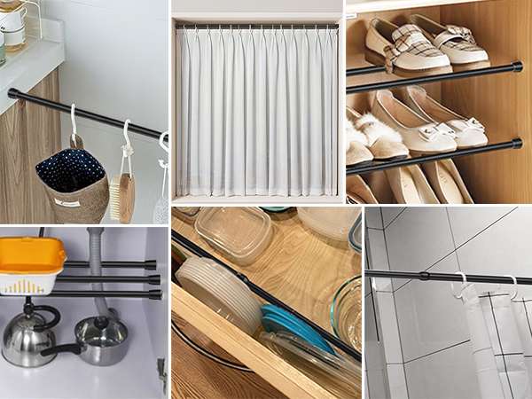 spring curtain rod