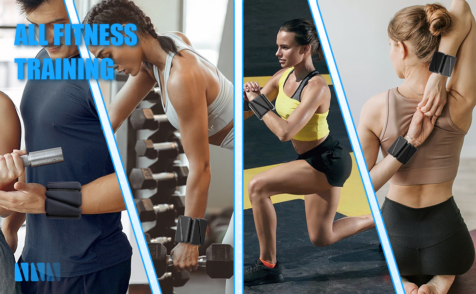 ankle and wrist weights for fitness training