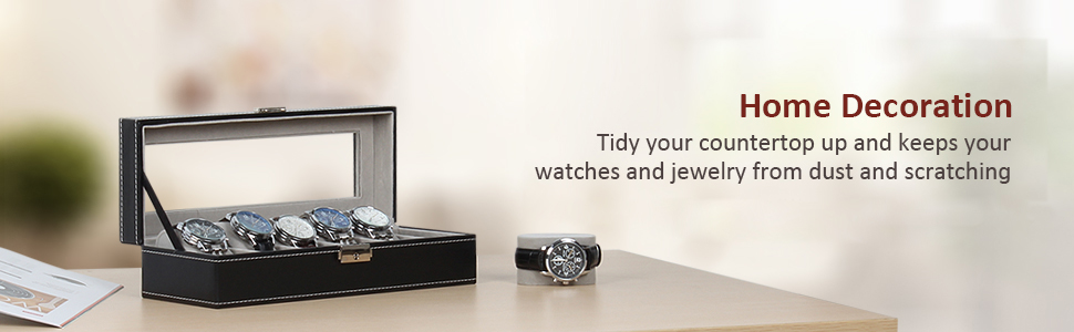 watch case box organizer