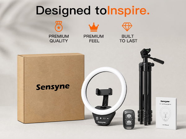 Sensyne Ring Light with Stand