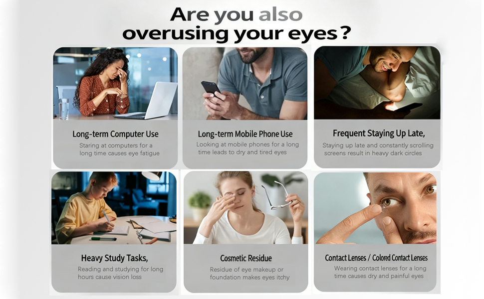 are you also overusing your eyes?