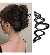 1 PCS Metal Large Claw Clips for Thick Heavy Hair, Strong Hold Big Non-Slip Hair Catch Barrette B...