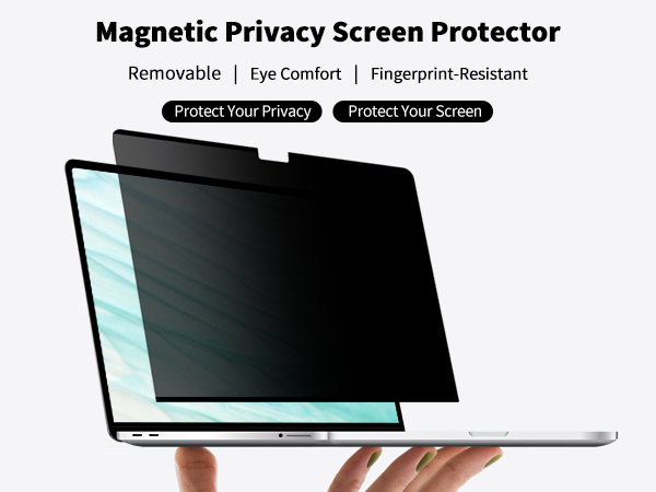 Magnetic Privacy Screen Protector
