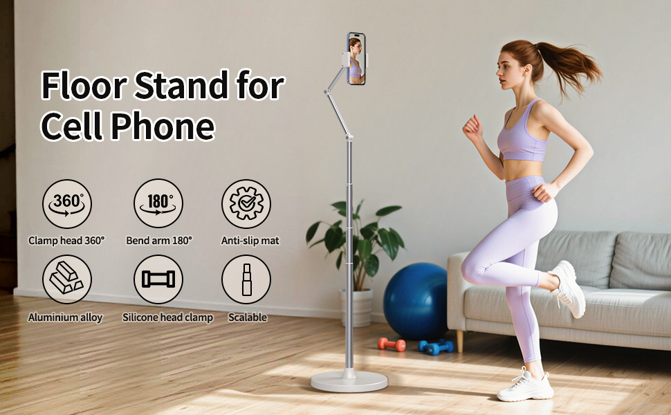 Floor Stand for Cell Phone