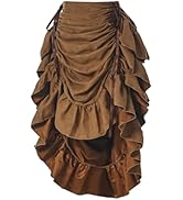 GRACEART Women's Victorian Steampunk Skirt Pirate Costume Burlesque