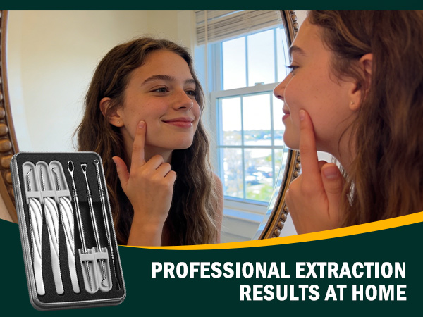 Blackhead and Acne Extractor Kit