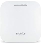 EnGenius EWS377AP WiFi 6 AX3600 4x4 Multi-Gigabit Access Point with 2.5Gbps Port, OFDMA, MU-MIMO,...