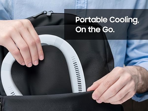 portable neck fan rechargeable