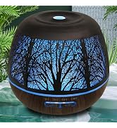 Essential Oil Diffuser for Home,500ML Aromatherapy Diffusers for Essential Oils Large Room with C...