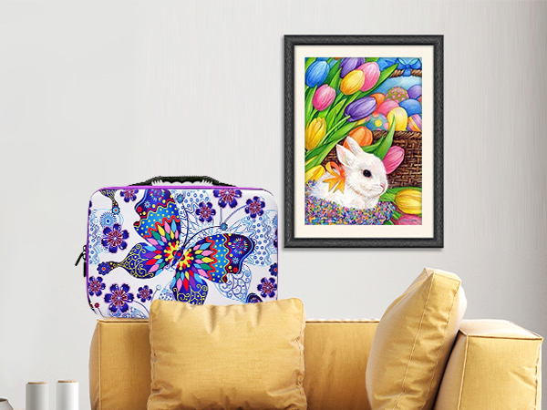 Diamond Art Kits with Accessories and Tools