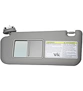 Left Driver Side Sun Visor Replacement for Toyota RAV4 with Sunroof 2006 2007 2008 2009 2010 2011...