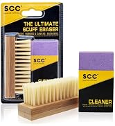 Histotree Professional Shoe Brush Kit 2 Pcs Purple Shoe Eraser Nylon Shoe Brush for Suede Nubuck ...