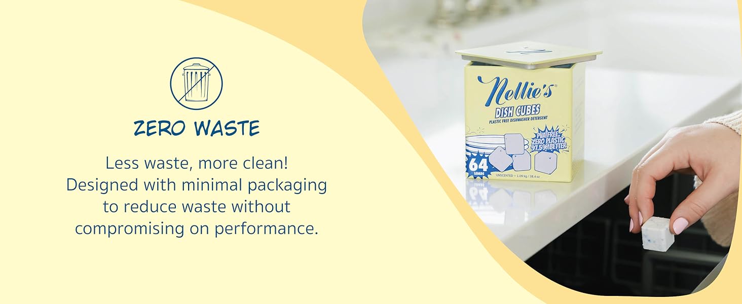 Nellie's Dish Cubes - Zero Waste