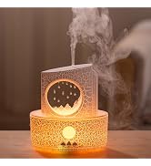 Raindrop Humidifiers for Bedroom,300ML Ultrasonic Small Humidifier, Aromatherapy Essential Oil Va...