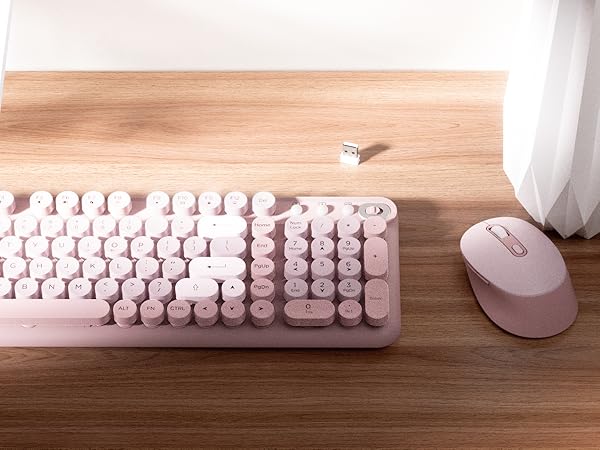 WIRELESS COMPUTER KEYBOARD AND MOUSE