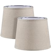 Aspen Creative 38015-2, K/D Hardback Empire Transitional Collapsible Spider Shade, 9" Top x 11" B...