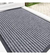 OLANLY Front Door Mat Indoor Outdoor Entrance, Waterproof Heavy Duty Doormat, Fade Resistant, Low...