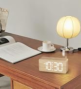 wood clock