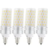 stvono E12 LED Bulb, 16W Candelabra LED Light Bulbs 100 Watt Equivalent, Warm White 3000K, Ceilin...