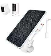 Solar Panel Charging for Ring Spotlight Cam Battery, Stick Up Cam Battery(Not for Ring Pro series...