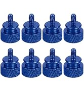MECCANIXITY Aluminum Thumb Screws, Computer Case Thumb Screws for PC Side Panel Motherboard Mount...