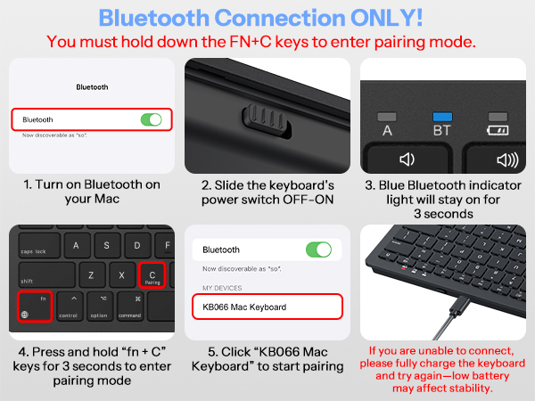 Bluetooth Mac Keyboard