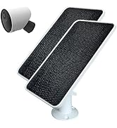 JJMASEE Solar Panel Compatible with SimpliSafe Wireless Outdoor Security Camera,Weatherproof Cont...
