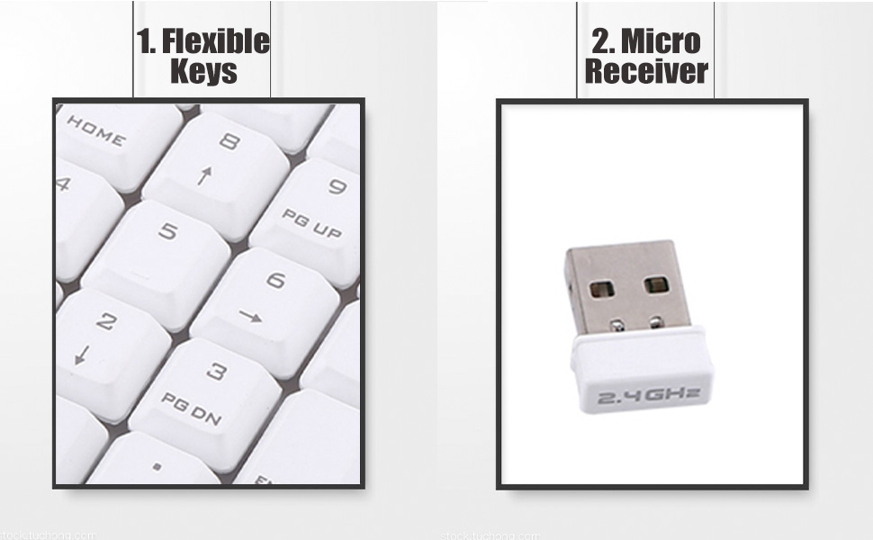 Wireless USB Numeric Keypad