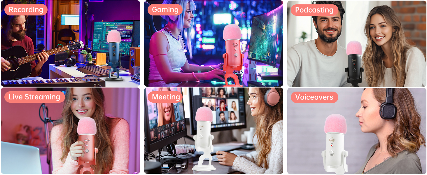 Blue Yeti and Yeti Pro ,Podcasting,Acoustic Instruments, Vocals & Singing, Broadcasting,& More